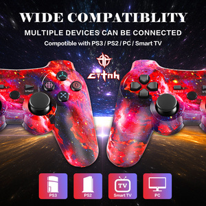 ワイヤレスゲームコントローラPc Gamepad PC用USBジョイスティックハンドルコントロールジョイパッドMando Manette - Product Image 4