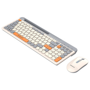 Atacado K100 <span class=keywords><strong>Design</strong></span> de plástico fino colorido Keycaps 2.4G/BT Dual-Mode Wireless Teclado <span class=keywords><strong>Mouse</strong></span> <span class=keywords><strong>Combo</strong></span> para Oficce Gaming Casa