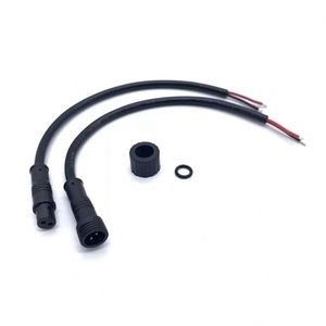 Ip67 זכר נקבה m12 עמיד למים 4pin כבל 4pin