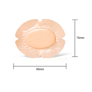 Bernapas tahan air diabetes pedikur kaki 95*75mm penyerap silikon perawatan luka dressing - Product Image 6