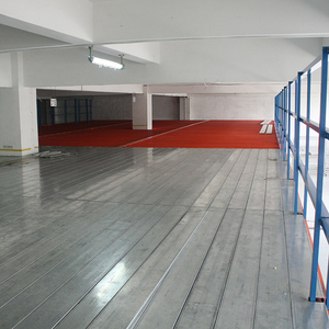 工字梁重型钢工作平台仓库大型仓储钢结构夹层架支撑夹层钢平台 - Product Image 5