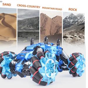 Rc Drift araba 1:10 işık ses fonksiyonu Drift 4 tekerlek sürücü dublör araba uzaktan kumanda araba çift taraflı 360 - Product Image 3