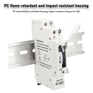 SUL180 15 minuti Timer meccanico 24 ore programmabile Din rotaia Timer interruttore di tempo relè strumenti di analisi nuova - Product Image 4
