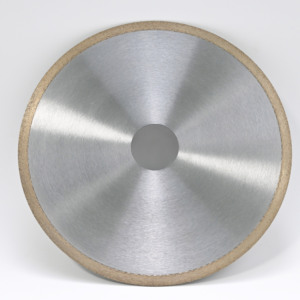 Yüksek hızlı endüstriyel masa makinesi testere kesme bıçağı disk düz pürüzsüz kenar sıcak ve soğuk pres tarafı ile süper ince elmas - Product Image 1
