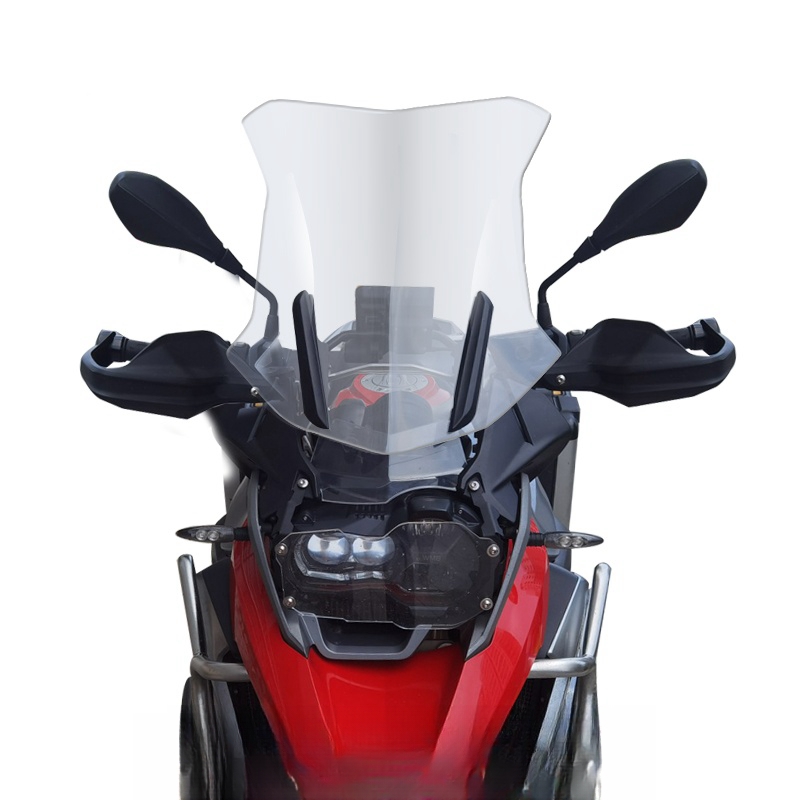 Transparente 5cm R1250GS recubrimiento endurecido 48cm de alto