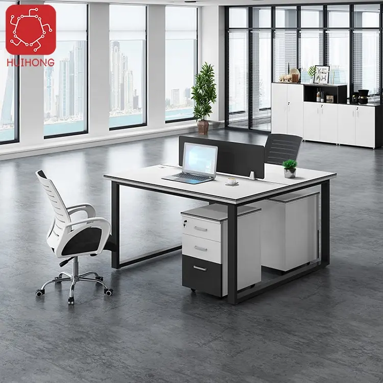 Huihong OEM bureau-escritorio ejecutivo moderno de 1200x600x750 Mm, muebles de oficina modulares, estaciones de trabajo
