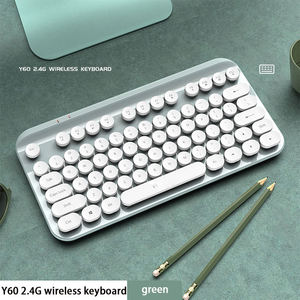 <strong>Custom</strong> Mini Girls Retro Punk Keycap 75 Key <strong>Keyboard</strong> <strong>Computer</strong> Office Mini Wireless Mini <strong>Keyboard</strong> - Product Image 3
