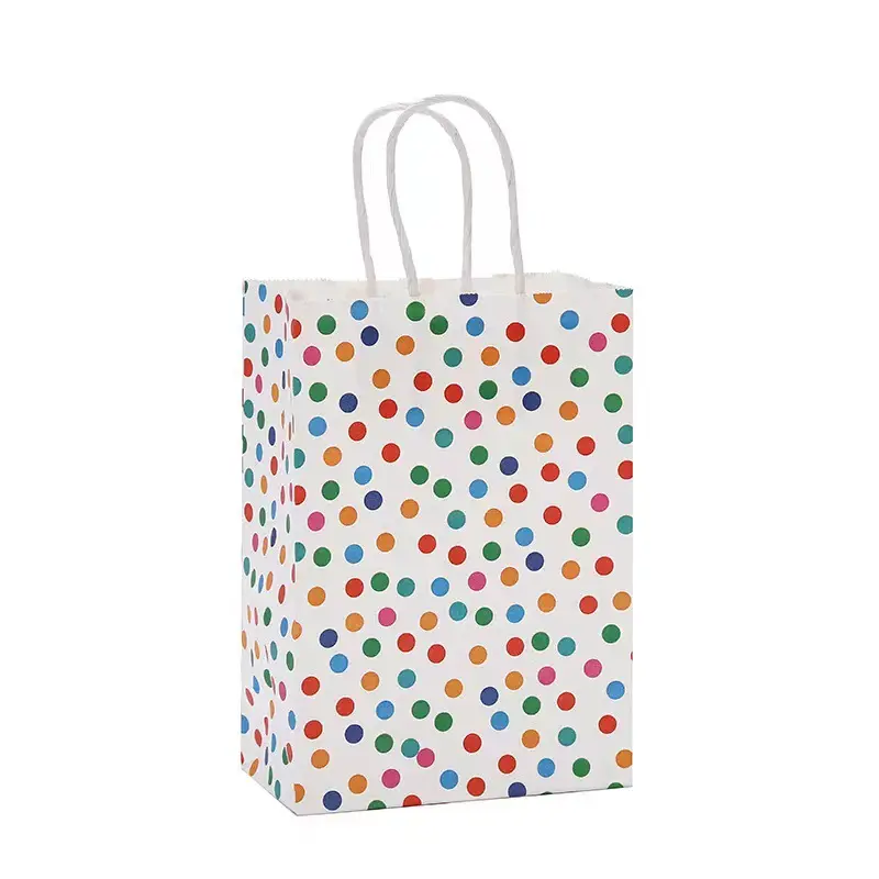 कपड़े के लिए लोगो पेपर बैग के साथ उपहार पैकेजिंग कागज बैग बैग बैग के लिए