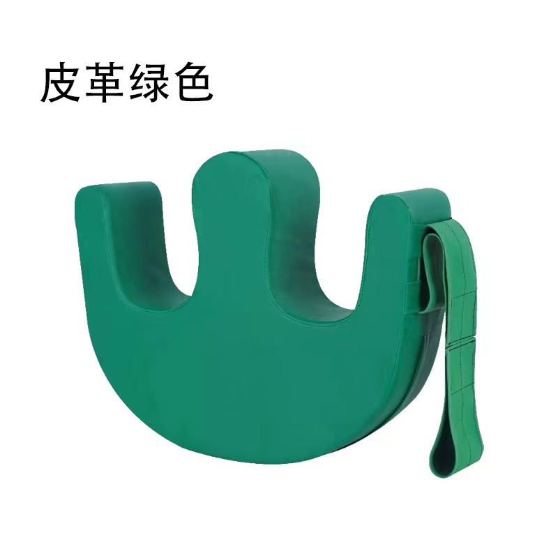 Cuir vert avec bandage