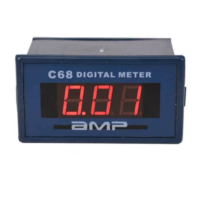 Single phase AC ammeter head digital display AC220V10A small range digital current detection module compatible with 85L17