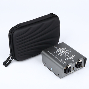 工厂价格双向XLR音频隔离器双XLR + 6.35输入和双XRL输出平衡不平衡信号输入/输出