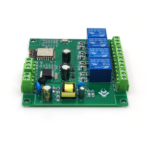 ESP12F _ Relay _ X4 AC/DC-Strom versorgung ESP8266 WiFi 4-Wege-Relaismodul ESP-12F 4-Kanal-Entwicklungsplatine - Product Image 4