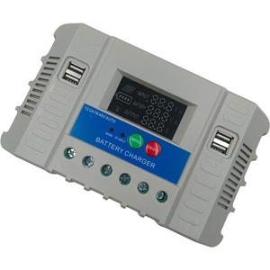PWMソーラー充電コントローラ10A 20A 30A 40A 50A 60A 12/24/36/48Vオフソーラーバッテリー充電コントローラ - Product Image 3