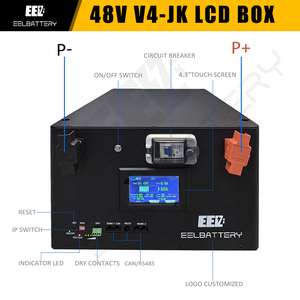 JK BMS V19 /V15バッテリーボックス200A太陽エネルギー貯蔵システムESSケースDIYキット2Aアクティブバランス280 314 Ah LiFePO4セル - Product Image 4