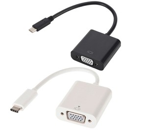 新しいMacbook DellHPおよびプロジェクターアダプター用の3.1usbタイプc USB-Cオス-VGAメス出力 - Product Image 4