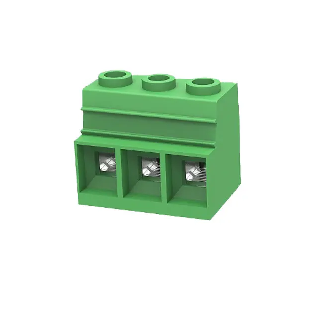 UL Certified Male Female Terminal Block 15.0mm Pitch Spring Wire Connectors Pluggable Type