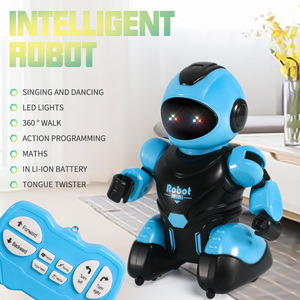 New Intelligent Toy R/c Led Light Mini Smart <strong>Robot</strong> With Singing Dancing Action <strong>Program</strong> 3 Color Assorted