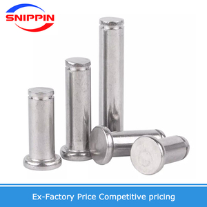 M3 M4 M5 M6 M8 M10 M12 A2 thép không gỉ phẳng đầu mang hình trụ định vị trục cuộn Chốt <span class=keywords><strong>pin</strong></span> với trục circlip - Product Image 5