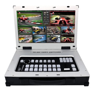 4 * SDI 2 * H DMI 2 * ingressi IP studio virtuale audio de video mixer 8 canali registrazione codifica switcher video per chiesa/medicina - Product Image 1