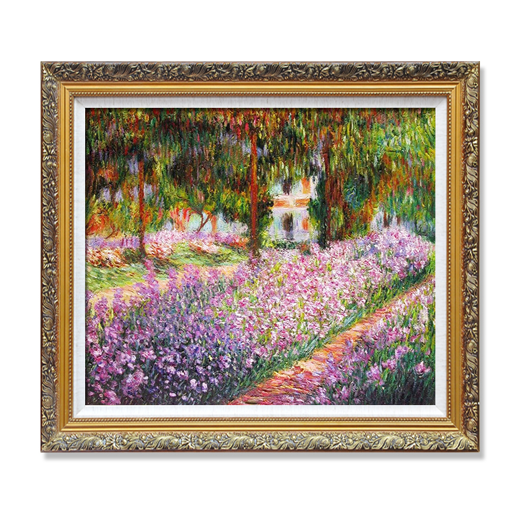 Irises In Monets Garden