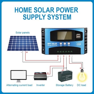 12V Dual USB/DC Solarpanel-Controller mit LCD-Display MPPT-Aufladung für Blei-Säure-Lithium - Product Image 3