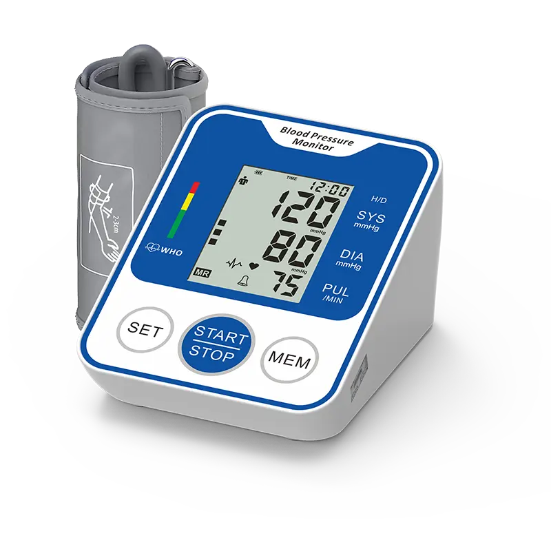공장 최고의 가격 자동 측정 자체 테스트 가정용 팔 유형 전자 혈압 제어 기계 혈압계