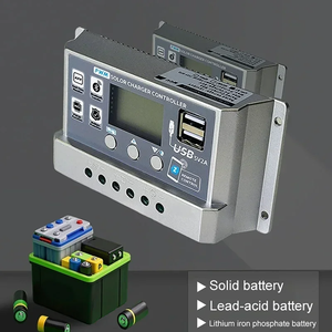 Контроллер заряда солнечной батареи с Wi-Fi, Bluetooth, PWM, 10А, 30А, 60А, 12В, 24В - Product Image 5
