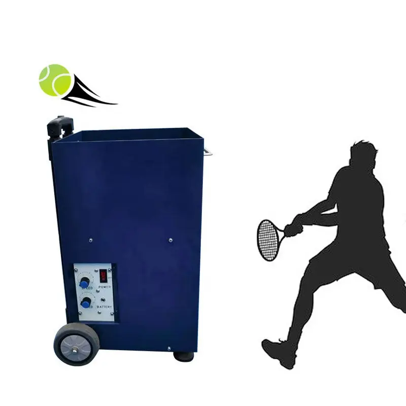 समर्थक उपयोग की आसानी के लिए टेनिस मशीन सबसे अच्छा मॉडल है
