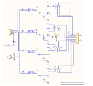 Módulo de relé de control de gatillo de nivel alto y bajo de 4 canales 30A con alta potencia aislada DC5VAAC110/220V - Product Image 3