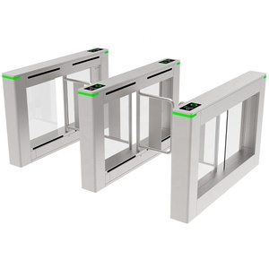 RFID Optical Access Control System Automatischer Sicherheits eingang Swing Barrier Gates Drehkreuz Zum Verkauf - Product Image 4