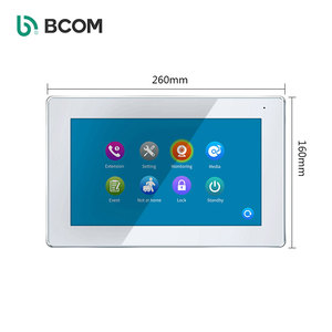 High-End 1080P WiFi Video Door Entry <strong>System</strong> 128GB SD Card 4CH <strong>Motion</strong> <strong>Detection</strong> Indoor Color Camera <strong>Intercom</strong> Monitoring - Product Image 1