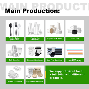 FULING 8x8 9x9 6x6 9x6 inç eko biyobozunur MFPP mikrodalga gitmek kutusu restoran hızlı paket tek kullanımlık gıda kapları - Product Image 6