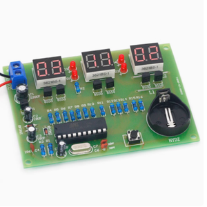 DIY <strong>Kits</strong> AT89C2051 Electronic Clock Digital Tube LED Display Suite Electronic Module Parts and Components 9V - 12V - Product Image 1