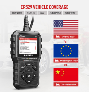 Yeni başlat Creader 529 OBD2 tarayıcı otomotiv tanılama aracı OBDII kod okuyucu hata kodu okumak OBD tarama DIY kod okuyucu CR529 - Product Image 2