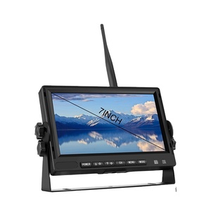 Wireless Digital 7inch IPS Screen <strong>Backup</strong> Camera Kit Wide Range Signal Transmit Wireless Split <strong>Display</strong> Monitor System for Truck - Product Image 1