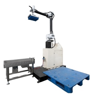 Gran oferta, nuevo Robot de apilamiento, paletizador de embalaje de producción automática con sistema PLC para Robot de máquina de línea de paletización