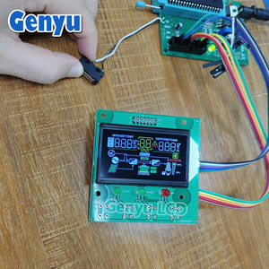 Anpassung VA Schwarzer LCD-Bildschirm Farb symbole 11-Segment-Anzeigemodule mit weißer Hintergrund beleuchtung - Product Image 6