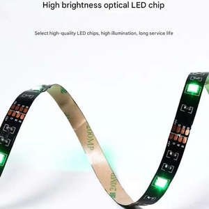 แถบไฟ LED RGB 5V 60LED /m พร้อม USB 24-Key รีโมทคอนโทรลอินฟราเรด/รีโมทคอนโทรลแถบไฟ LED RGB บลูทูธ - Product Image 4