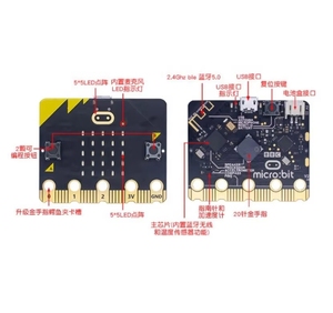 BBC Micro:Bit V2 Controller di programmazione per l'istruzione della scheda di sviluppo - Product Image 5
