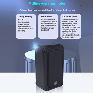Gps Logger Tracker Device System Vehículo inteligente Gps Car Tracker Seguimiento Batería incorporada 4200Mah Alarma de desplazamiento Localizador Gps