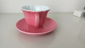 Jingdezhen <strong>Pink</strong> Craft Handmade Coffee <strong>Cups</strong> With Customizable Colors - Product Image 6