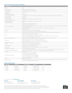 Elo E683457 1717L高质量17英寸USB触摸屏电脑显示器新型壁挂式广告显示器Elo触摸分配器 - Product Image 6