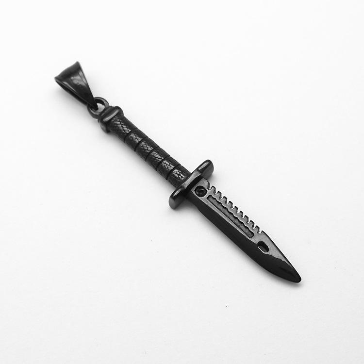 จี้เดี่ยวสีดำ