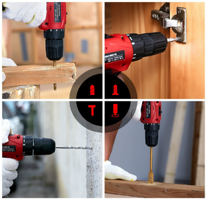 Hicen Tool Set with Drill 108Pcs Cordless Drill Household <strong>Power</strong> Tools Set with 16.8V Lithium Driver DIY Accessories Tool <strong>Kit</strong> - Product Image 5