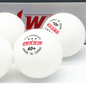 ITTF onaylı 3 yıldızlı top ile profesyonel Model tasarım masa tenisi topları maç için dayanıklı - Product Image 1