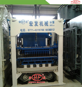 Hongfa-Máquina de fabricación de ladrillos para pequeñas empresas, máquina automática de fabricación de bloques de cemento, precio - Product Image 2