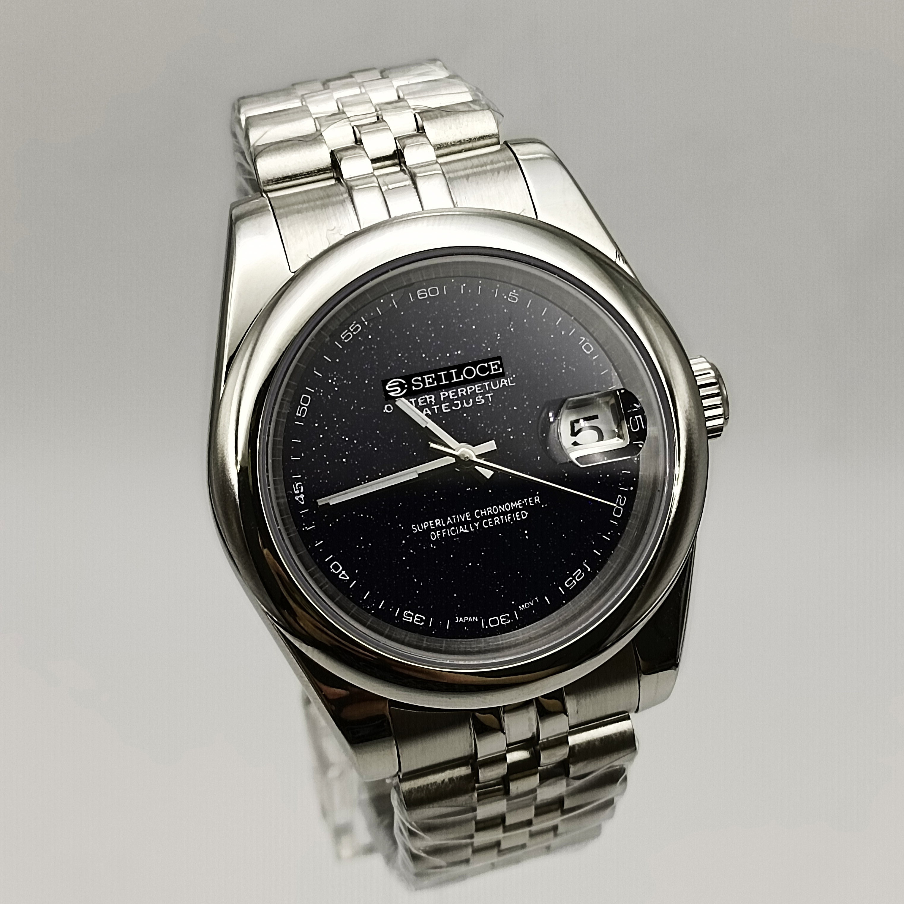 Silver Case+Starry Stars Dial