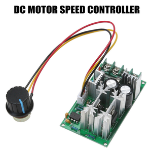 DC <strong>motor</strong> speed <strong>controller</strong> 12V24V36V48V high power drive module PWM <strong>controller</strong> 20A Dc <strong>motor</strong> governor - Product Image 2