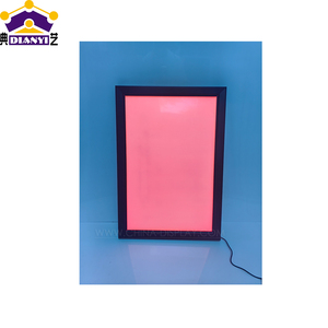 Đèn nền Acrylic ánh sáng Hộp <span class=keywords><strong>menu</strong></span> <span class=keywords><strong>Board</strong></span> hiển thị Anime RGB đầy màu sắc Slim bánh pizza LED ánh sáng khung hộp quảng cáo - Product Image 1