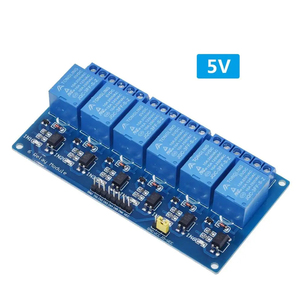 Modulo relè 5v 12v 1 2 4 4 6 8 canali con uscita relè optoaccoppiatore 1 2 4 6 modulo relè a 8 vie In magazzino - Product Image 5